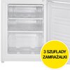 Lodówka SMITH&BROWN SFBF-211-WE3 150cm Biała Kolor producenta Biały