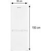Lodówka SMITH&BROWN SFBF-211-WE3 150cm Biała Kolor / wykończenie frontu Biały
