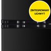 Lodówka SMITH&BROWN SFBF-211-BE3 150cm Czarna Liczba drzwi 2