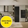 Lodówka CANDY CNCQ2T620EB Fresco 300 No Frost 205cm Czarna Bezszronowa (No Frost) Pełny No Frost