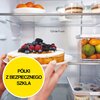 Lodówka CANDY CNCQ2T620EB Fresco 300 No Frost 205cm Czarna Kolor / wykończenie boków Czarny