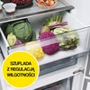 Lodówka CANDY CNCQ2T620EB Fresco 300 No Frost 205cm Czarna Funkcje Zmiana kierunku otwierania drzwi, Sterowanie smartfonem, Szybkie zamrażanie, Komora zero