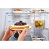 Lodówka CANDY CNCQ2T620EB Fresco 300 No Frost 205cm Czarna Szerokość [cm] 59.5