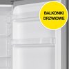 Lodówka SMITH&BROWN SFBF-211-SE3 150cm Srebrna Kolor / wykończenie boków Srebrny