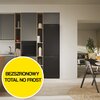 Lodówka CANDY CNCQ4T620EB Fresco 500 No Frost 205cm Czarna Bezszronowa (No Frost) Zamrażarka