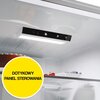 Lodówka CANDY CNCQ2T620DX Fresco 300 No Frost 205cm Inox Położenie zamrażarki Na dole