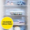 Lodówka CANDY CNCQ4T620DX Fresco 500 No Frost 205cm Inox Bezszronowa (No Frost) Pełny No Frost
