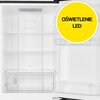 Lodówka MPM-230-FF-54 No Frost 166cm Czarna Bezszronowa (No Frost) Pełny No Frost