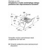 Okap BOSCH DWK67FN20 Białe szkło 431m3/h 56dB klasa A+ Sterowanie Elektroniczne