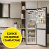 Lodówka CANDY CNCQ2T618EB Fresco 300 No Frost 185cm Czarna Bezszronowa (No Frost) Pełny No Frost