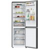 Lodówka CANDY CNCQ2T618EB Fresco 300 No Frost 185cm Czarna Pojemność [l] 235 chłodziarka + 120 zamrażarka