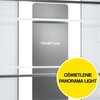Lodówka CANDY CNCQ4T618EX Fresco 500 No Frost 185cm Inox Sterowanie Elektroniczne