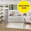 Lodówka CANDY CNCQ4T618EX Fresco 500 No Frost 185cm Inox Położenie zamrażarki Na dole