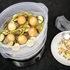 Parowar CECOTEC Vapovita 3000 Inox Wyposażenie 3 x pojemnik do gotowania