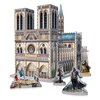 Puzzle 3D WREBBIT Assassin's Creed Notre Dame (860 elementów) Rodzaj 3D