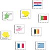 Układanka LARSEN Maxi Mapa Unia Europejska Stolice LA-GP2PL (54 elementy) Rodzaj Układanka