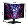 Monitor ASROCK Phantom Gaming PG27QFT1B 27" 2560x1440px IPS 180Hz 1 ms [MPRT] Przeznaczenie Dla gracza