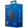 Dysk SAMSUNG Portable T7 4TB USB 3.2 Gen 2 SSD Szary Kolor Szary