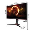 Monitor AOC 27G2ZN3/BK 27" 1920x1080px 280Hz 0.5 ms [MPRT] Przeznaczenie Dla gracza
