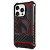 Etui AUDI IML Sport Magsafe do Apple Iphone 15 Pro Max Czarno-czerwony Seria telefonu iPhone