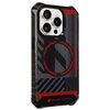 Etui AUDI IML Sport Magsafe do Apple Iphone 15 Pro Max Czarno-czerwony Model telefonu iPhone 15 Pro Max