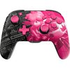 Kontroler PDP Rematch Grand Prix Peach Glow in the Dark Czarno-różowy Wyjście słuchawkowe Nie