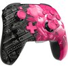 Kontroler PDP Rematch Grand Prix Peach Glow in the Dark Czarno-różowy Zastosowanie Nintendo Switch Oled