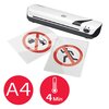Laminator GBC Inspire+ A4 Szerokość laminacji 241 mm, Nagrzewanie 4 min Biały Sygnał gotowości Tak