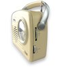 Radio ELTRA Luiza USB Analogowe Przenośne Waniliowy Zakresy fal radiowych AM