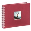 Album HAMA Fine Art Białe kartki Bordowy (50 stron) Opis zdjęć Obok zdjęć