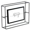 Ramka HAMA Cleveland 10x15 Czarny Kolor Czarny