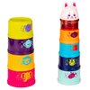 Zabawka edukacyjna SMILY PLAY Piramidka Sorter Zamek Króliczka SP83667MIX Wiek 18 m+