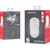 Mysz GENESIS Zircon XIII Biały Typ myszy Optyczna
