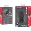 Mysz GENESIS Zircon XIII Czarny Typ myszy Optyczna