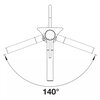 Bateria BLANCO Alta-S II 527545 Czarny Rodzaj baterii Jednodźwigniowa