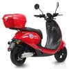 Skuter elektryczny IML S3 Double 120km 10" Czerwony Silnik Elektryczny