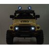 Samochód dla dziecka MILLY MALLY Toyota FJ Cruiser Khaki Funkcje dodatkowe Podświetlany włącznik START