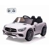 Samochód dla dziecka MILLY MALLY Mercedes-Benz SL65 AMG Biały Hamulec Automatyczny