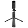 Uchwyt selfie CRONG SelfieGo Lite Bluetooth Tripod Czarny Kolor Czarny