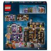 LEGO 76439 Harry Potter Sklepy Ollivandera i Madame Malkin Załączona dokumentacja Instrukcja obsługi w języku polskim