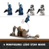 LEGO 75373 Star Wars Zasadzka na Mandalorze - zestaw bitewny Liczba figurek [szt] 4