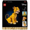 LEGO 43247 Disney Król Lew - młody Simba Kolekcjonerskie Tak
