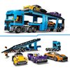 LEGO 60408 City Laweta z samochodami sportowymi Motyw Laweta z samochodami sportowymi