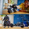 LEGO 76273 DC Batman Figurka Batmana do zbudowania i batcykl Załączona dokumentacja Instrukcja obsługi w języku polskim