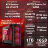 Komputer MAD DOG EXPANSE-S-I01WR16 i5-13400F 16GB RAM 1TB SSD Radeon RX6750XT Windows 11 Home Procesor Intel Core i5-13400F