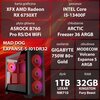 Komputer MAD DOG EXPANSE-S-I01DR32 i5-13400F 32GB RAM 1TB SSD Radeon RX6750XT Procesor Intel Core i5-13400F