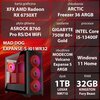 Komputer MAD DOG EXPANSE-S-I01WR32 i5-13400F 32GB RAM 1TB SSD Radeon RX6750XT Windows 11 Home Procesor Intel Core i5-13400F