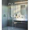 Lustro łazienkowe DEANTE Silia ADI A851 Bianco 50 x 100 cm Biały Materiał Aluminium