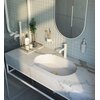 Lustro łazienkowe DEANTE Silia ADI A851 Bianco 50 x 100 cm Biały Kształt Asymetryczne