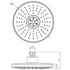 Zestaw prysznicowy podtynkowy DEANTE Tubo NAC 09GA z deszczownicą Chrom Funkcje dodatkowe System anti-calc